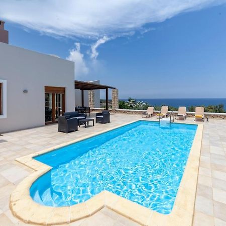 Karena seaview villa Gerani Chanion Exteriör bild