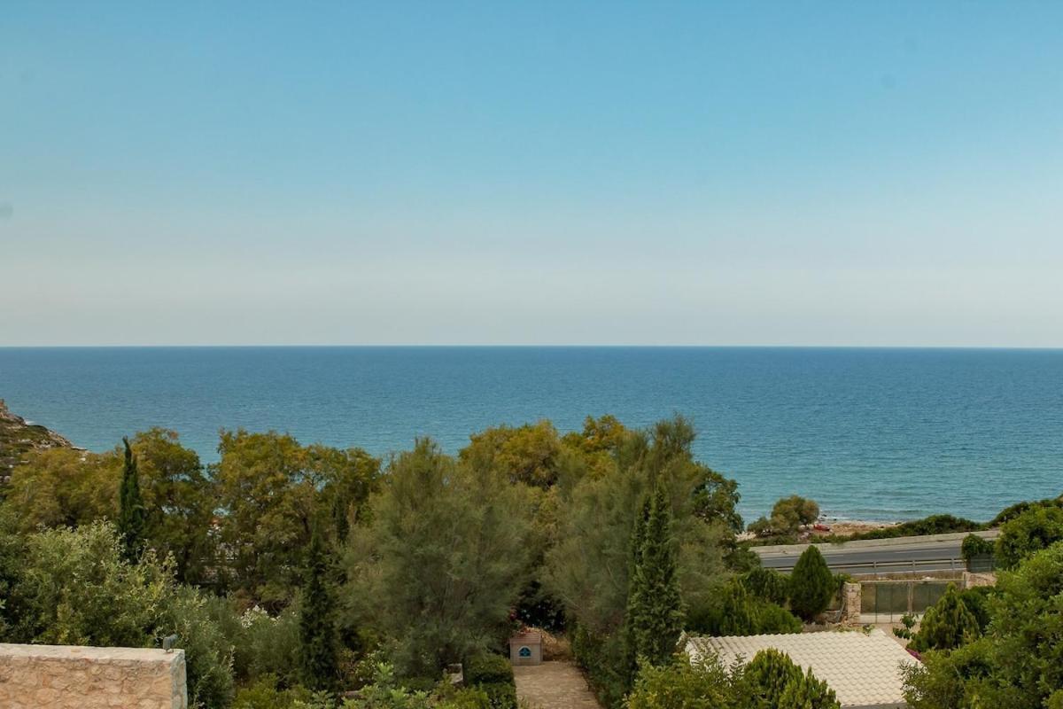 Karena seaview villa Gerani Chanion Exteriör bild