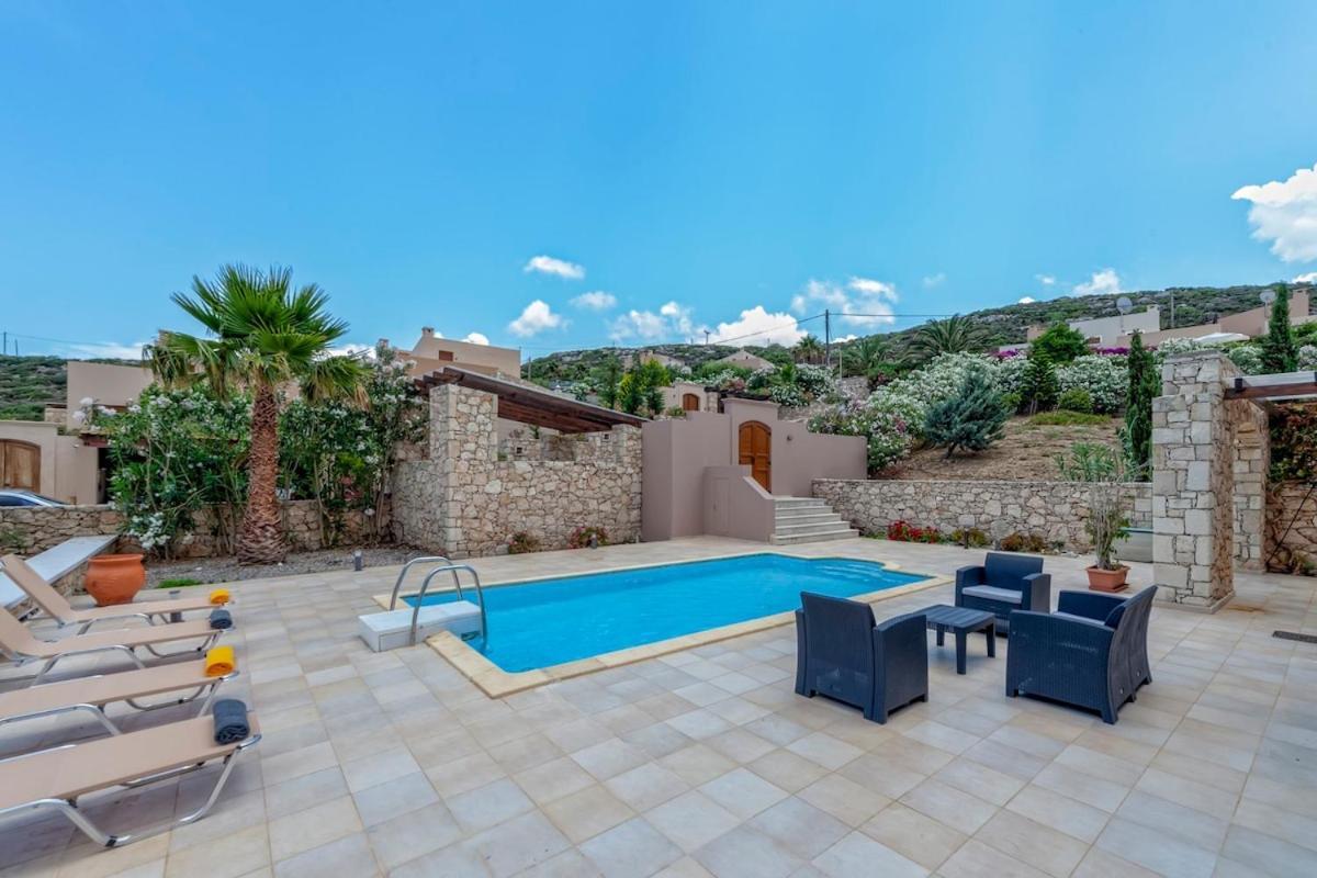 Karena seaview villa Gerani Chanion Exteriör bild